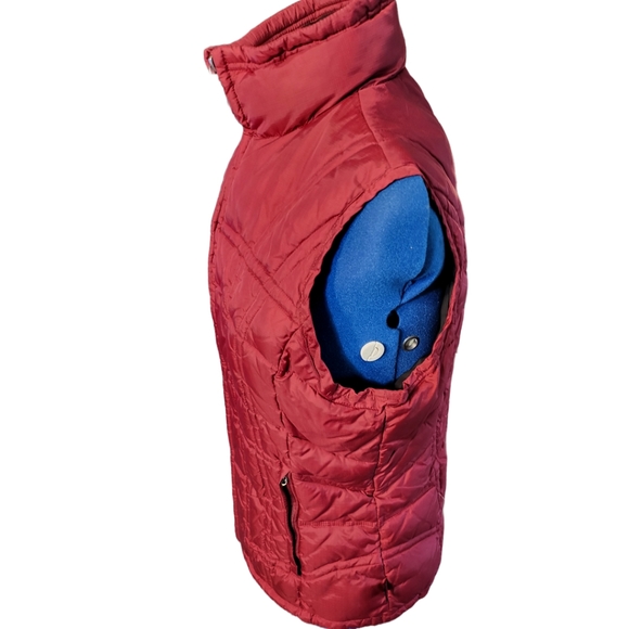 Woolrich Insulated "Ruby" Red Quilted Puffer Vest (18508) - Picture 4 of 11